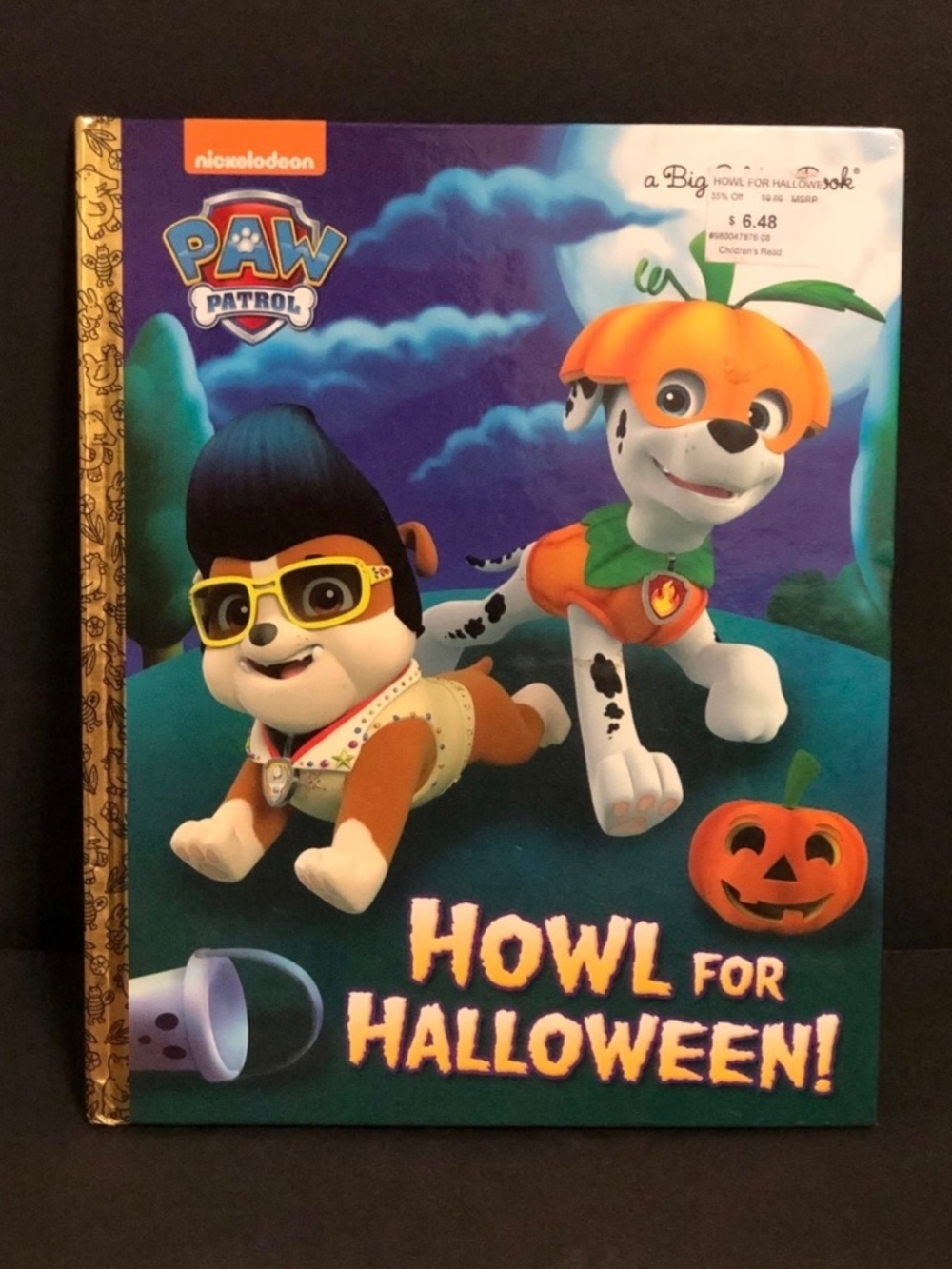 NEW Howl for Halloween! (PAW Patrol) (Big Golden Book)